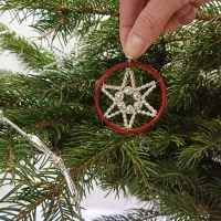 Star in Bengali - Christmas tree ornament (1)