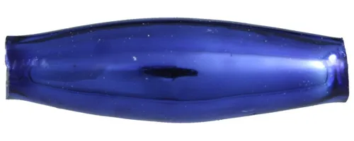 Oats 12 mm - shiny blue (60 pcs)