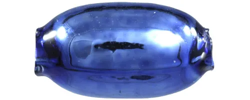 Acorn 11 mm - shiny blue (30 pcs)