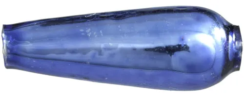 F282 - pear 16 mm - gloss blue (30 pcs)