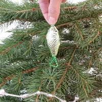 Christmas ornament - Carp (1)