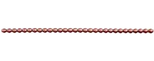 Keys - round 4mm - shiny pink (12 pcs)