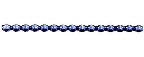 Claws - round 8mm - gloss blue (6 pcs.)