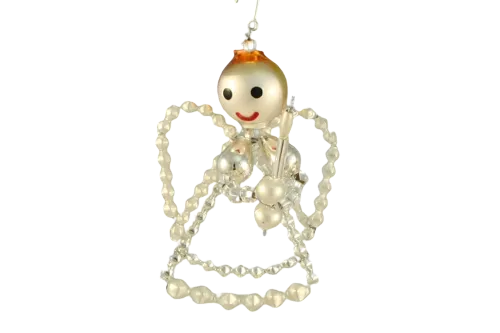 Angel with a candle - Christmas tree decoration