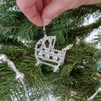 Christmas ornament Stroller (1)