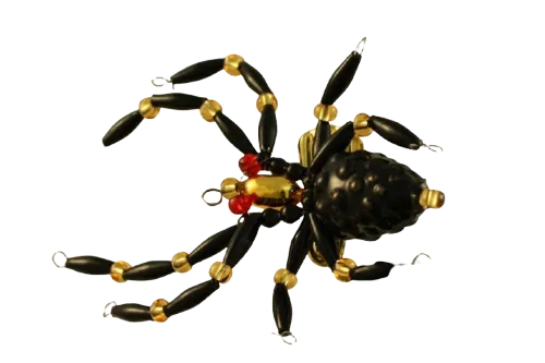 Spider on a stick - Christmas tree ornament