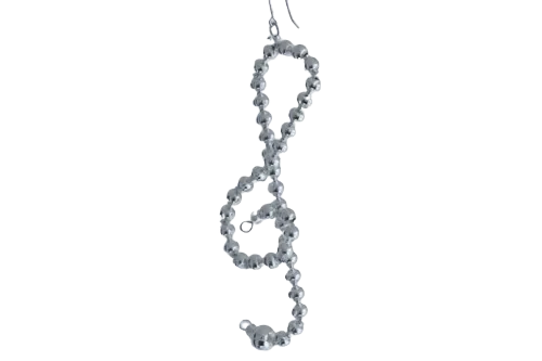 Christmas ornament Treble clef