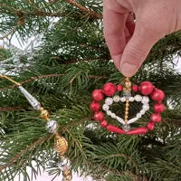 Christmas ornament - heart (1)