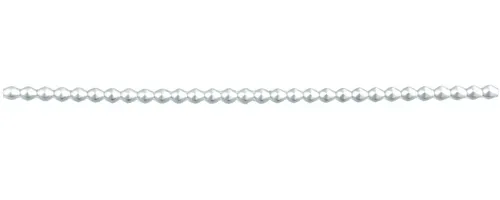 Keys - 4mm - matt white (12 pcs)