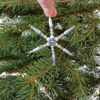 Star - Christmas tree ornament (1)