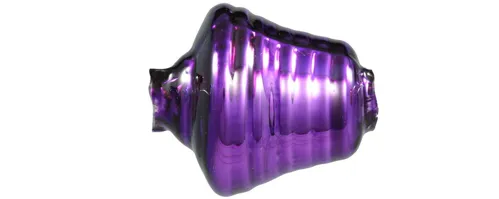 F273 - bell - gloss purple (6 pcs)