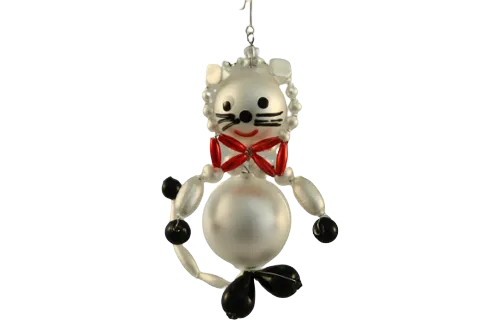 Míca the cat - Christmas tree ornament