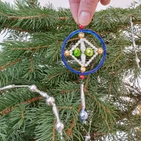 Fantasy in Bengali - Christmas tree ornament (1)