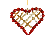 Heart - Christmas tree ornament