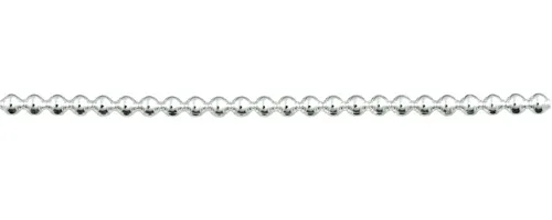 Keys - round 5mm - silver (12 pcs)