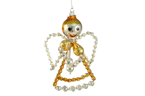 Angel with a candle - Christmas tree decoration