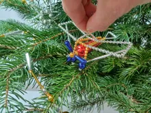 Christmas ornament Airplane (1)