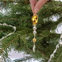 Hanging Christmas tree ornament (1)