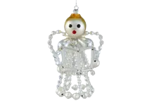 Angel with a book - Christmas tree ornament