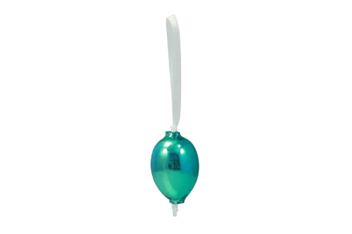 Colorful egg on a ribbon