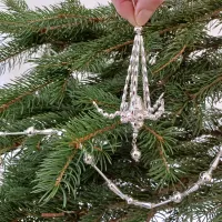 Christmas Ornament Chandelier (1)