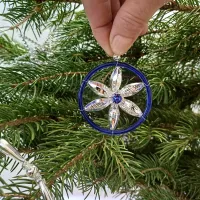 A bouquet in Bengali - a Christmas tree decoration (1)