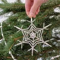Snowflake - Christmas decoration (1)