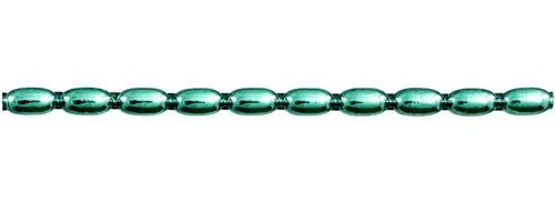 Keys - acorn 11mm - shiny green (6 pcs)