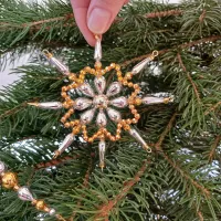 Star - Christmas tree ornament (2)