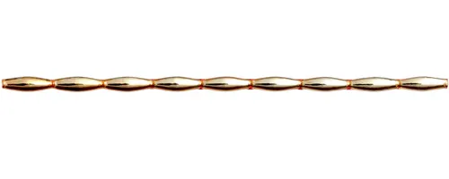 Keys - oats 12mm - shiny orange (12 pcs)