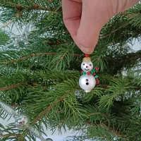 Snowman - Christmas tree ornament (1)