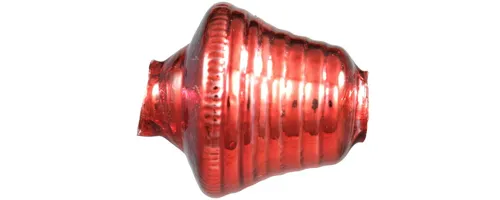 F273 - bell - gloss red (6 pcs)