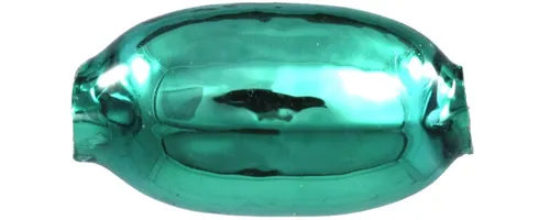 Acorn 11 mm - shiny green (30 pcs)