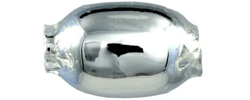 Acorn 7 mm - silver (60 pcs)