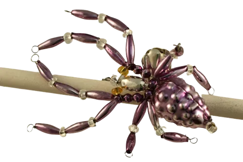 Spider on a stick - Christmas tree ornament