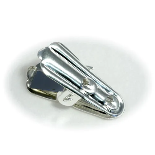 Clamp - silver (5 pcs)