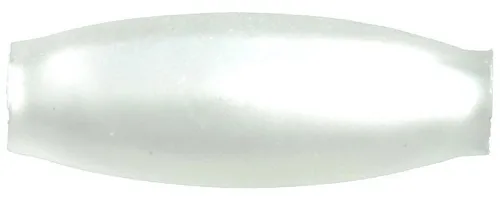 Oats 8 mm - matt white (60 pcs)