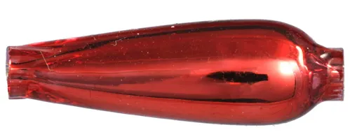 F282 - pear 21 mm - gloss red (30 pcs)
