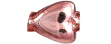F200 - heart - glitter pink (12 pcs)