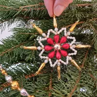Star - Christmas tree ornament (2)