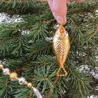 Christmas ornament - Carp (1)