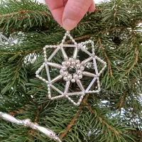 Star - Christmas tree ornament (2)