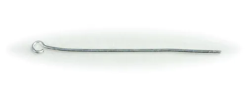 Ring needle 40 mm - silver (30 pcs)