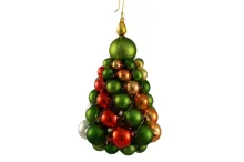 Christmas tree - beaded ornament