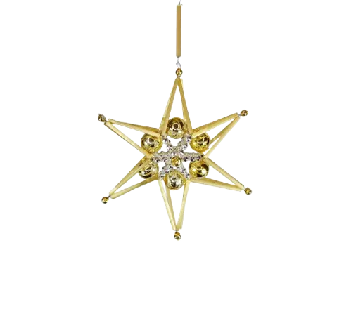 Christmas Star Glass