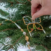 Christmas ornament - butterfly (1)