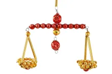 Libra - Christmas tree ornament