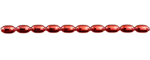 Keys - acorn 11mm - shiny red (6 pcs)