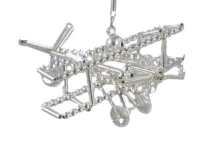 Airplane - Christmas tree ornament