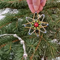 Star on the Christmas tree (1)